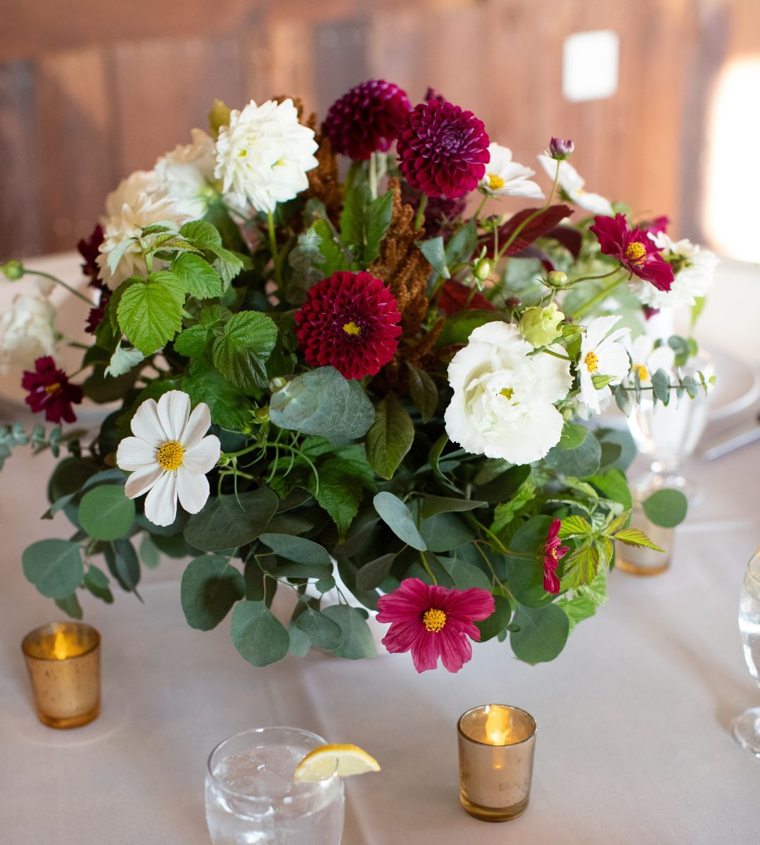 Large table centerpiece